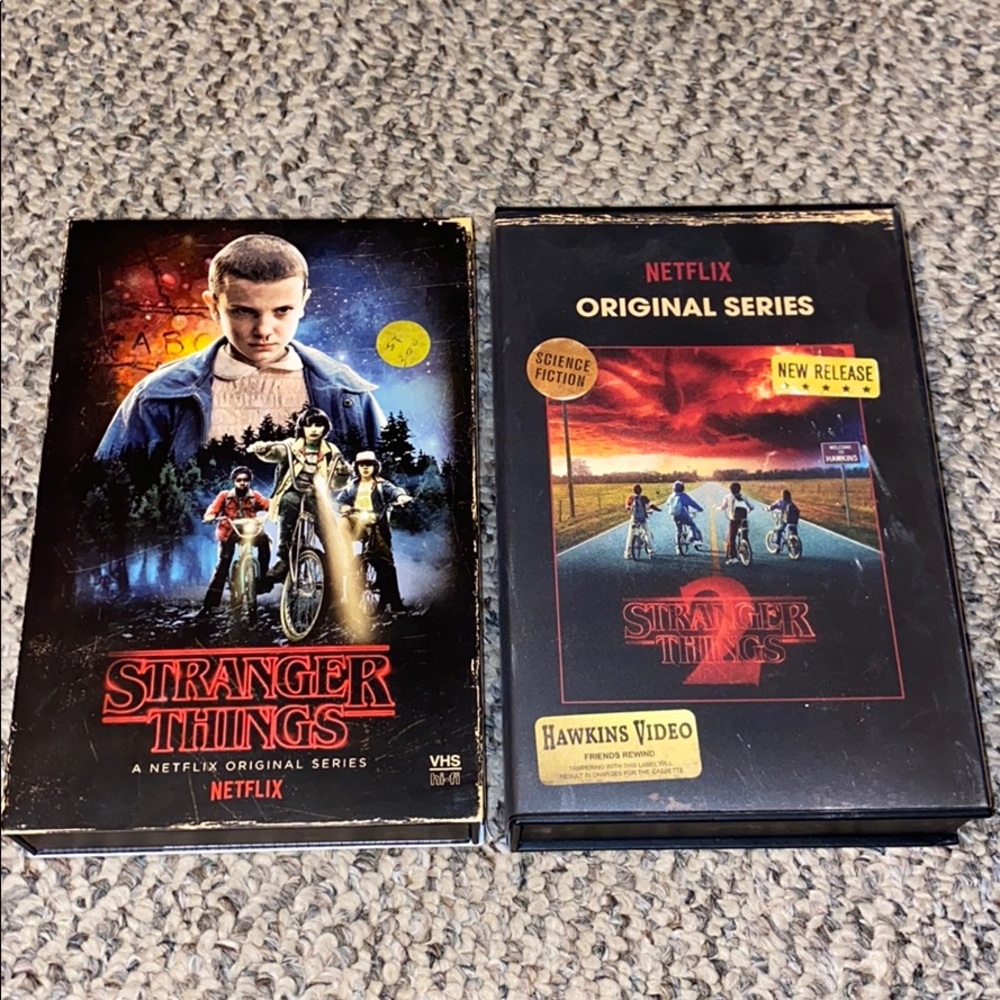 Stranger things season 1 and 2